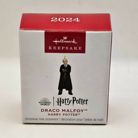 Hallmark 2024 DRACO MALFOY Harry Potter Miniature Wizarding World Warner Brother - Picture 7 of 10